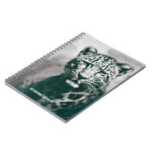 Carnet de notes PERSONNALISÉ sur le léopard (Côté gauche)