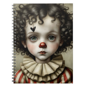 Carnet de notes Petit Clown Triste Journal