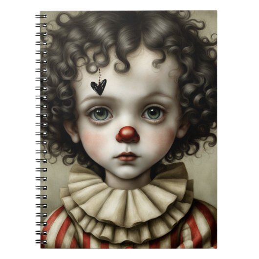 Carnet de notes Petit Clown Triste Journal (Devant)