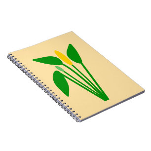 Carnet de notes photo en spirale Araceae