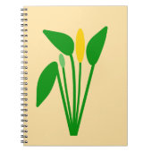 Carnet de notes photo en spirale Araceae (Devant)