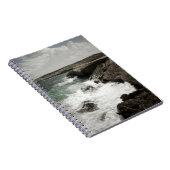 Carnet de notes photo en spirale Vagues côtières d (Côté Droit)