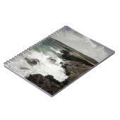 Carnet de notes photo en spirale Vagues côtières d (Côté gauche)