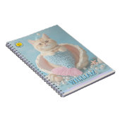 carnet de notes photo personnalisé chat (Côté Droit)