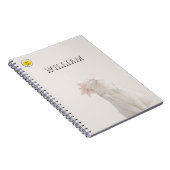 carnet de notes photo personnalisé chat (Côté Droit)