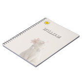carnet de notes photo personnalisé chat (Côté gauche)