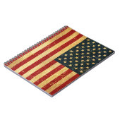 Carnet de notes photo spirale drapeau vintage grun (Côté gauche)