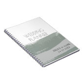 Carnet de notes photo spirale pour mariage moderne (Côté Droit)