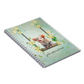 Carnet de notes Piglet Swinging Flower Vine (Côté Droit)