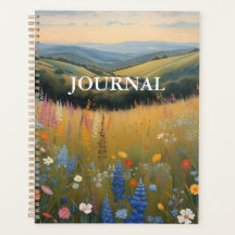 Carnet de notes PLANIFICATEUR Fleur Sauvage Chien