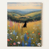 Carnet de notes PLANIFICATEUR Fleur Sauvage Chien (Dos)