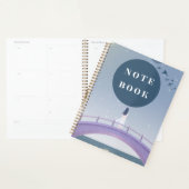 "CARNET DE NOTES" | Pont Magique de la Nuit Étoilé (Devant avec enveloppe)