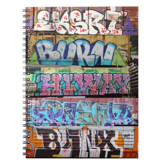 Carnet de notes pour graffiti Railcar (Devant)