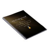 Carnet de notes pour professionnel RH – Citation d (Côté Droit)