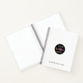 Carnet de notes professionnel avec logo d'entrepri (Intérieur)
