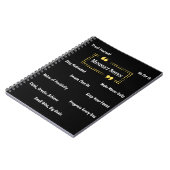 Carnet de notes quotidiennes sur la mentalité (Côté gauche)