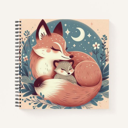 Carnet de notes Renard (Devant)