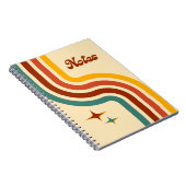 carnet de notes rétro à spirale (Côté Droit)