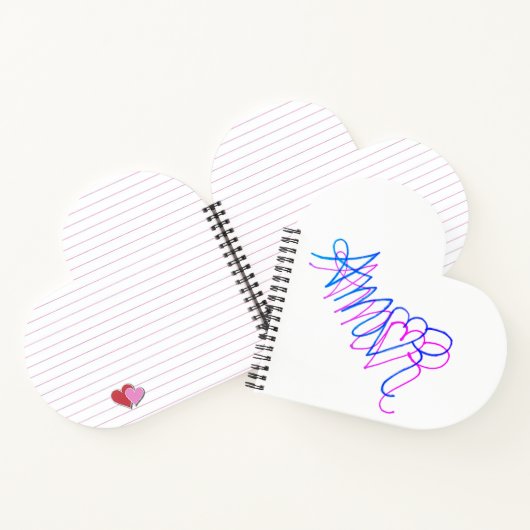 Carnet de notes romantique (Intérieur)