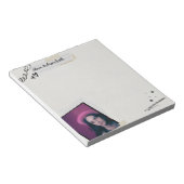 Carnet de notes Scrapbook | Cadeau photo & nom per (Incliné)