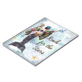 carnet de notes sirène atteindre les étoiles (Côté gauche)