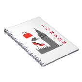 Carnet de notes sur le thème de la mode londonienn (Côté Droit)