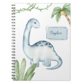 Carnet de notes sur les dinosaures – Journal préhi (Devant)