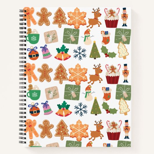 CARNET DE NOTES THÈME DE NOËL (Devant)