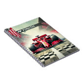 carnet de notes trendy Formule 1 (Côté Droit)