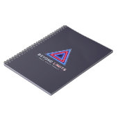 Carnet de notes Triangle Néo-cyberpunk (Côté gauche)