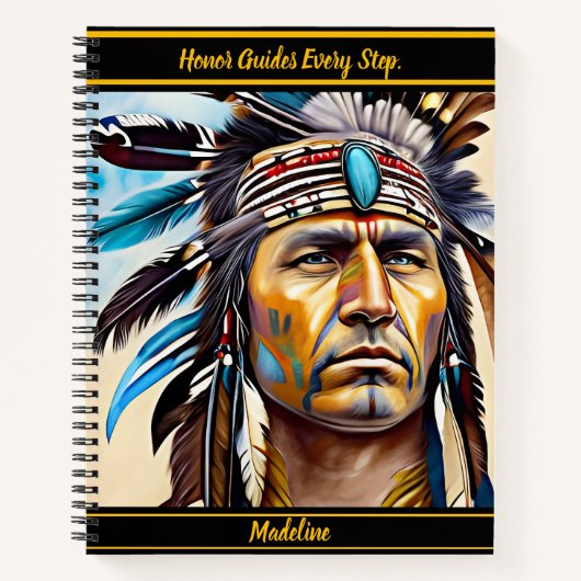 Carnet de notes tribal : Style autochtone (Devant)