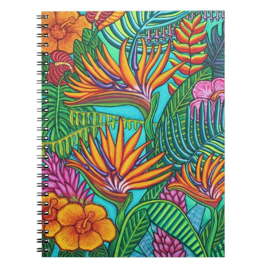 Carnet de notes Tropical Gems (Devant)