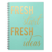 Carnet de nouveau début (Devant)