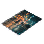 Carnet de nuit Blured Neon Rain (Côté gauche)