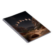 Carnet de nuit de la Lune du désert (Côté Droit)