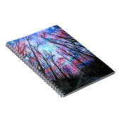 Carnet de nuit Starry Park Sky - Aquarelle (Côté Droit)