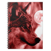 Carnet de nuit Wolf & Red (Devant)