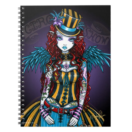Carnet de numéro de cirque de tatouage de cirque (Devant)