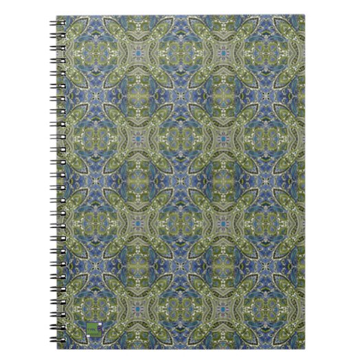 Carnet de Paisley de ressort (Devant)