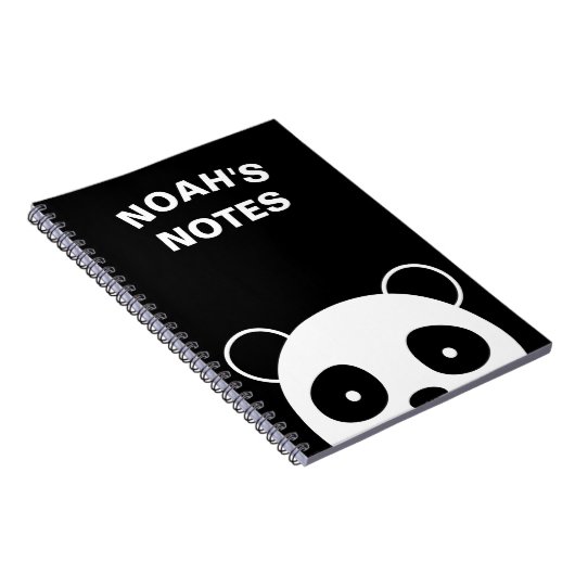 Carnet de panda, carnet d'école (Côté Droit)
