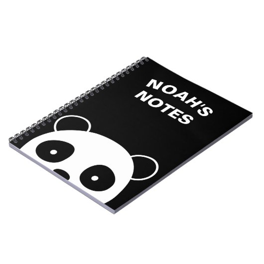 Carnet de panda, carnet d'école (Côté gauche)