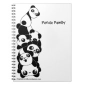 Carnet de panda de Pandastic (Devant)