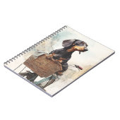 Carnet de panier à bicyclette Dachshund (Côté gauche)
