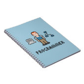 Carnet de papier de programmeur de pixel (Côté Droit)