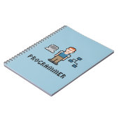 Carnet de papier de programmeur de pixel (Côté gauche)