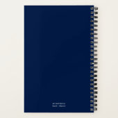 Carnet de papier graphique - Oxford Navy (Verso)