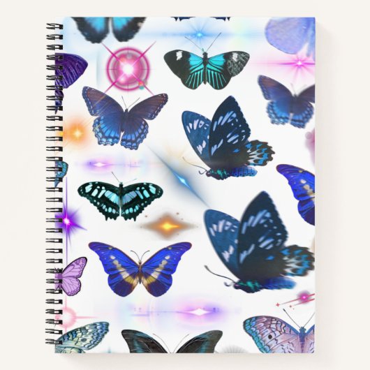 Carnet de papillon enchâssé (Devant)
