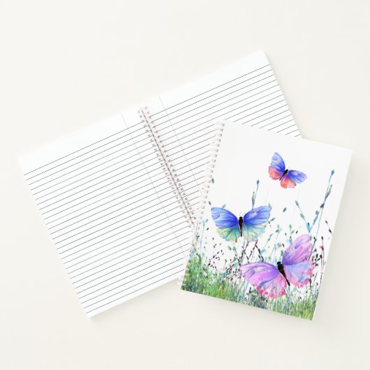 Carnet de papillons volants (Intérieur)