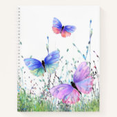Carnet de papillons volants (Devant)