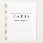 Carnet de Paris (Devant)